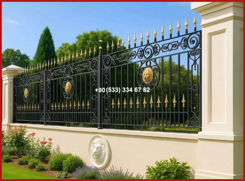 BAHÇE KORKULUKLARI-FERFORJE BAHÇE KORKULUKLARI-DUVAR KORKULUKLARI-DEMİR KORKULUKLARI