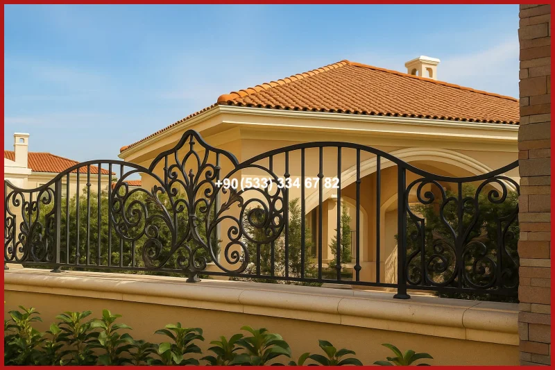 BAHÇE KORKULUKLARI-FERFORJE BAHÇE KORKULUKLARI-DUVAR KORKULUKLARI-DEMİR KORKULUKLARI