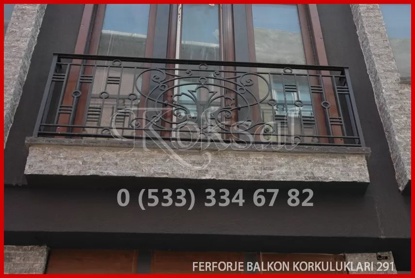 Ferforje Balkon Korkulukları 291