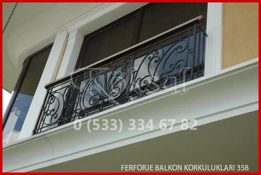 Ferforje Balkon Korkulukları 318