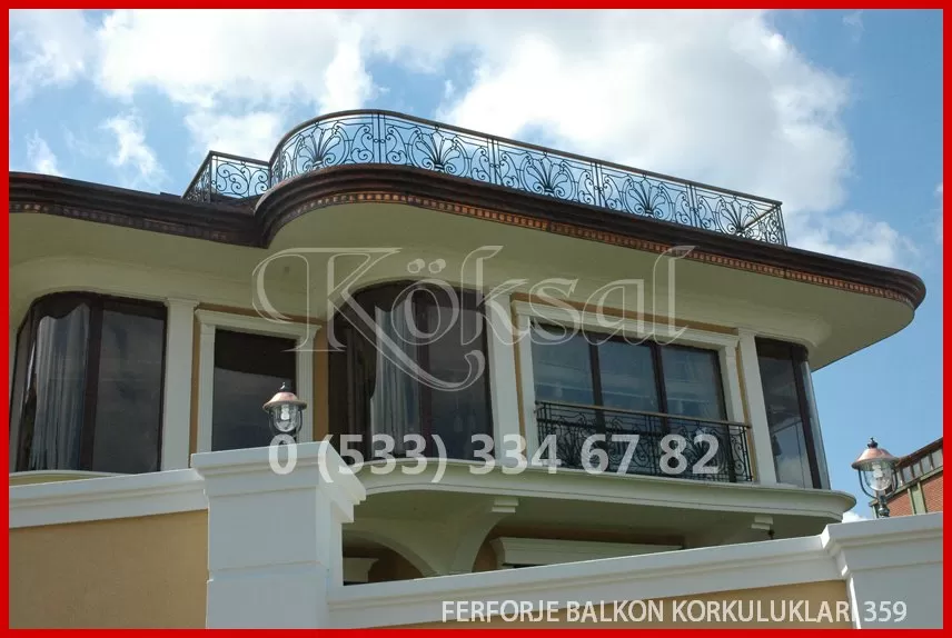 Ferforje Balkon Korkulukları 319