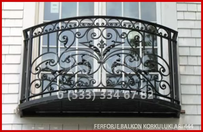 Ferforje Balkon Korkulukları 444