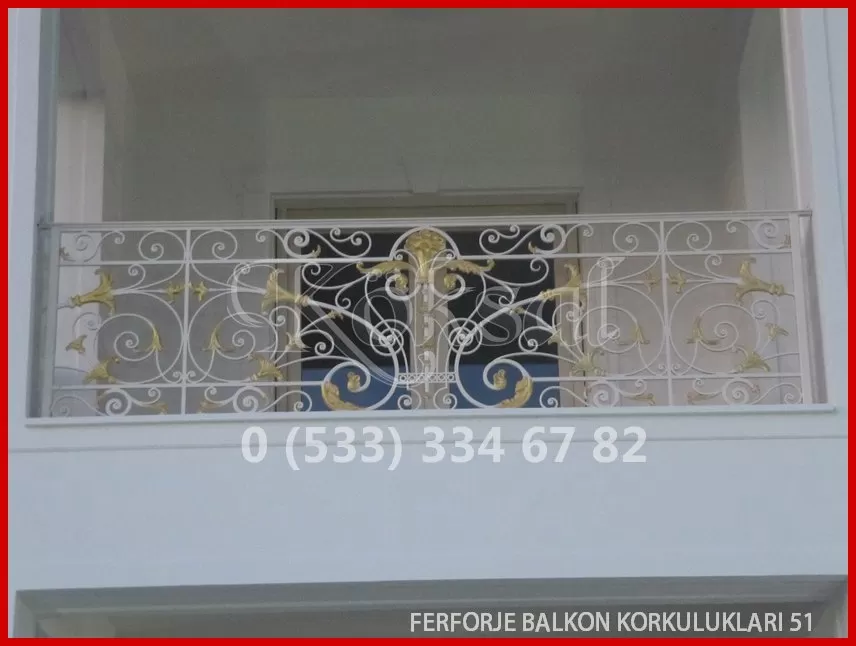 Ferforje Balkon Korkulukları 51