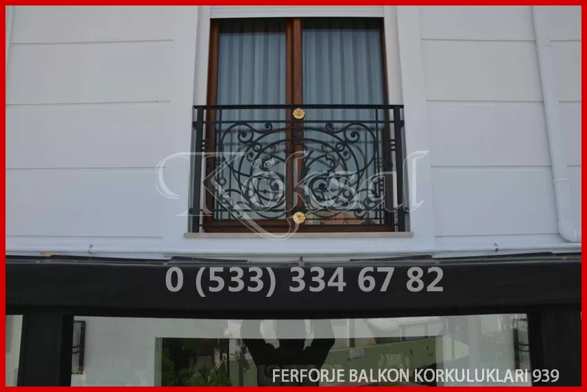 Ferforje Balkon Korkulukları 939