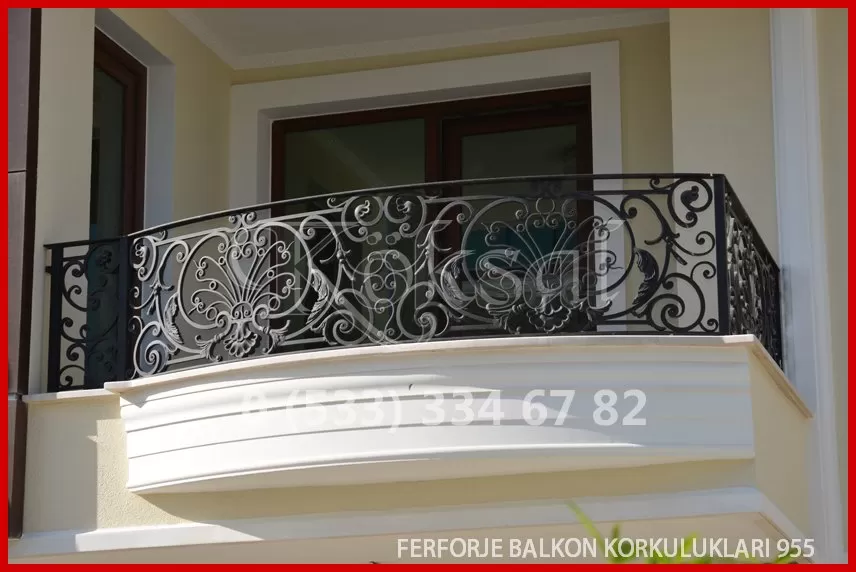 Ferforje Balkon Korkulukları 955