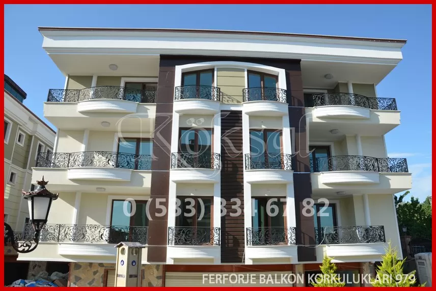 Ferforje Balkon Korkulukları 979