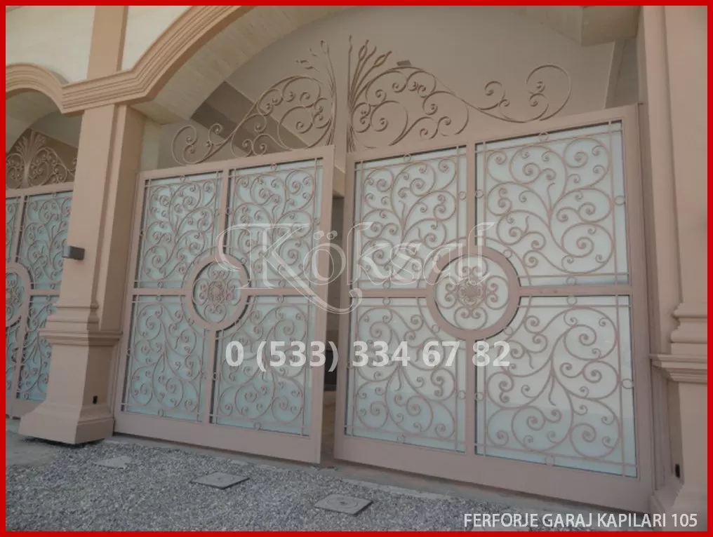 Ferforje Garaj Kapıları 105