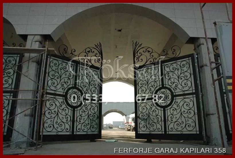 Ferforje Garaj Kapıları 358