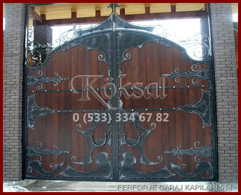 Ferforje Garaj Kapıları 514