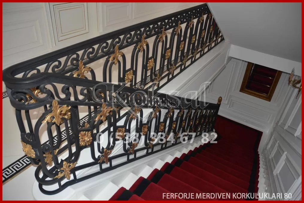 Ferforje Merdiven Korkulukları 80