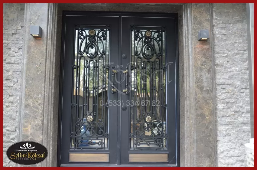 Villa Kapıları - Ferforje Villa Kapıları - Villa Kapısı Modelleri
