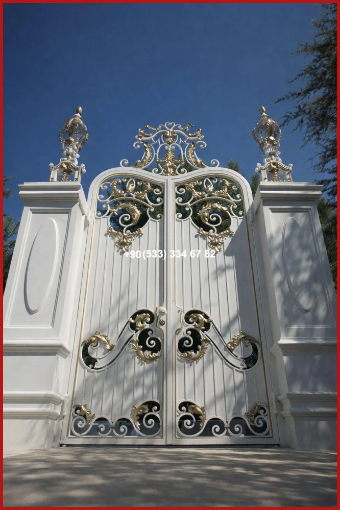 VİLLA KAPILARI-FERFORJE VİLLA KAPILAR-VİLLA GİRİŞ KAPILAR uyg19233