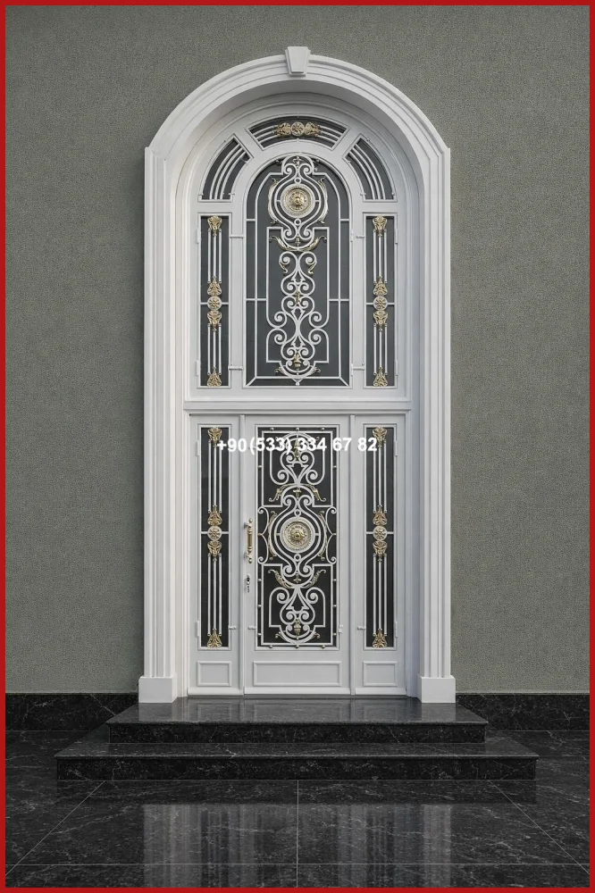 VİLLA KAPILARI-FERFORJE VİLLA KAPILAR-VİLLA GİRİŞ KAPILAR uyg19332