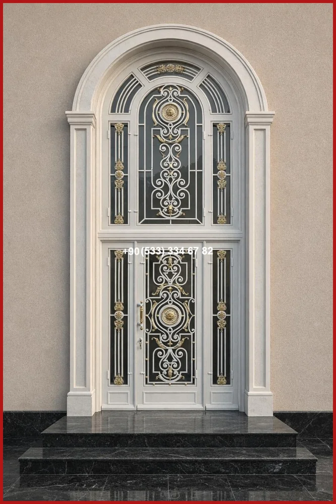 VİLLA KAPILARI-FERFORJE VİLLA KAPILAR-VİLLA GİRİŞ KAPILAR uyg19333