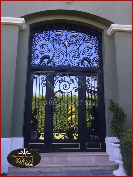 Villa Kapısı Modelleri - Ferforje Villa Kapısı